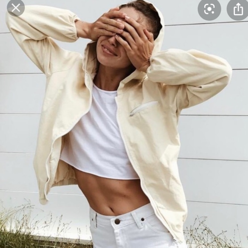 yellow brandy melville jacket